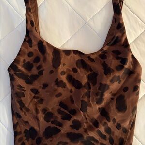Old navy Leopard Print Brown Women's Top